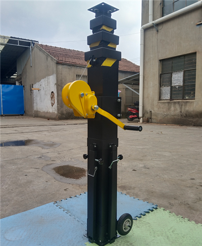 Mast Telesgopig Winch Up Hand